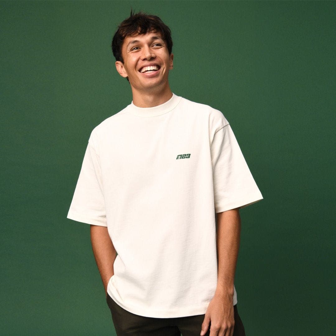 AA23 100% Cotton T-Shirt Cream