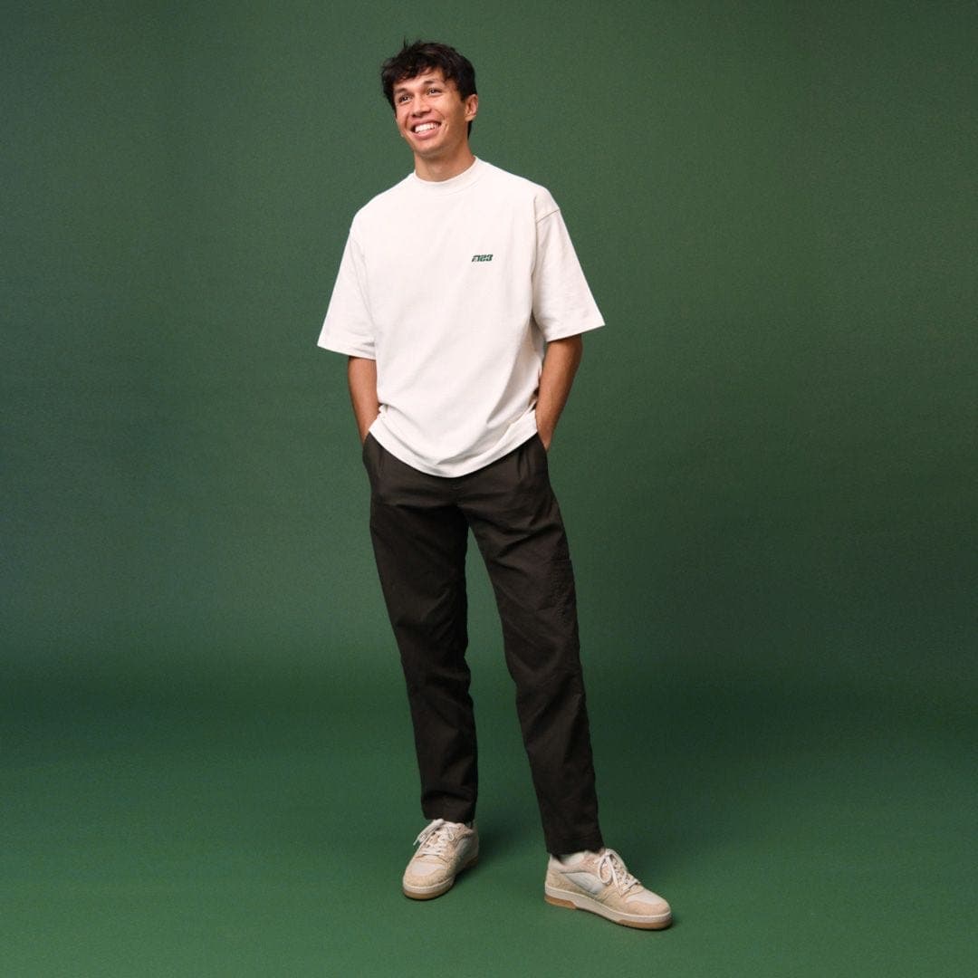 AA23 100% Cotton T-Shirt Cream