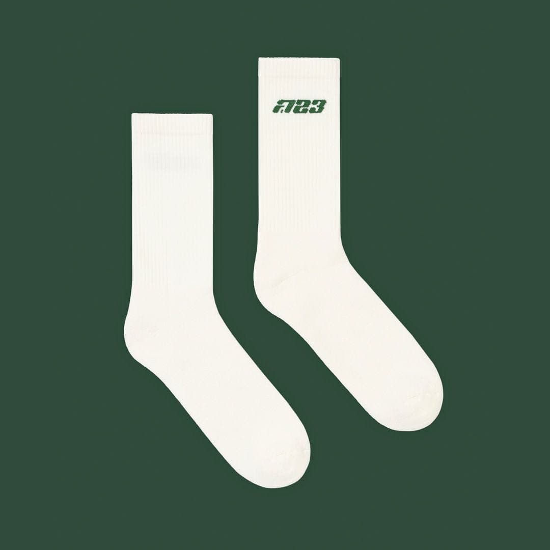 AA23 Crew Socks Cream