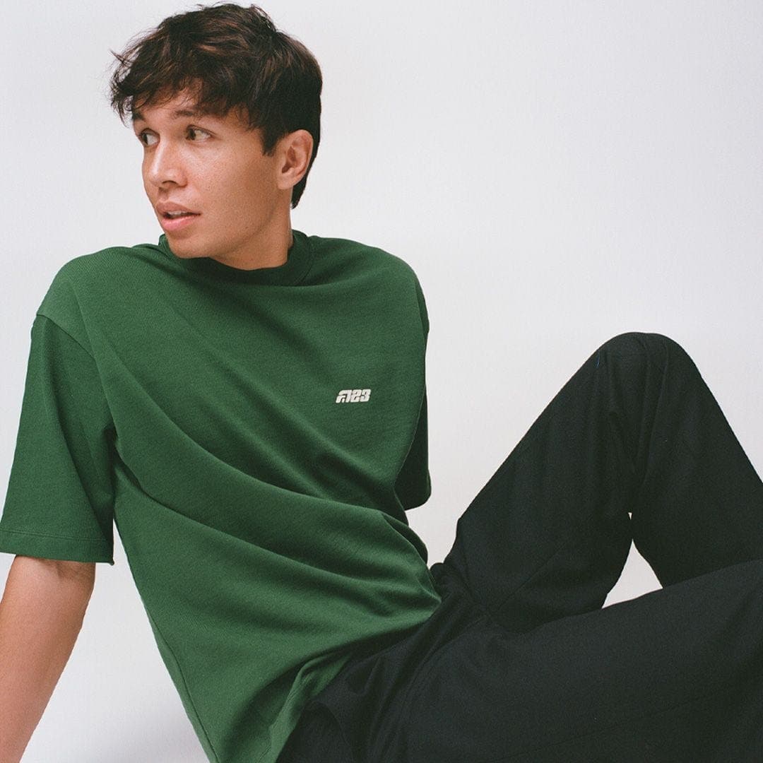 AA23 100% Cotton T-Shirt Green