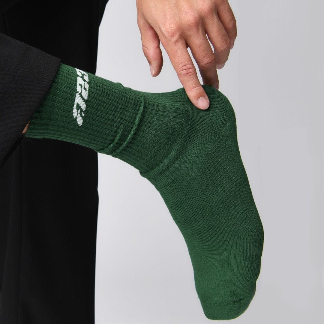 AA23 Crew Socks Green