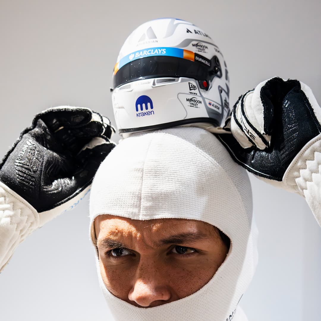 Alex Albon 2026 GP Mini Helmet