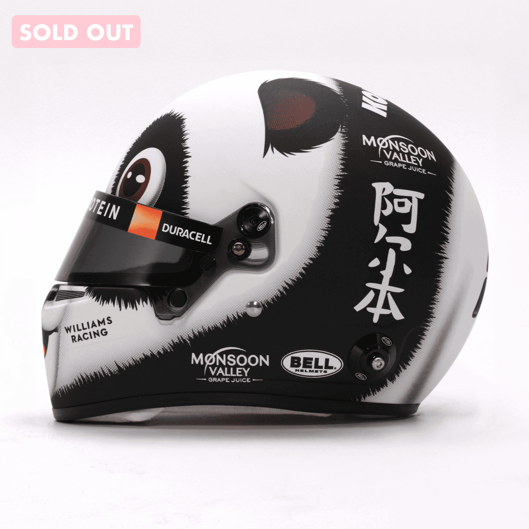 arai f1 helmets for sale GP7 created at half scale (1 Yuki Tsunoda 2024 Mini helmet